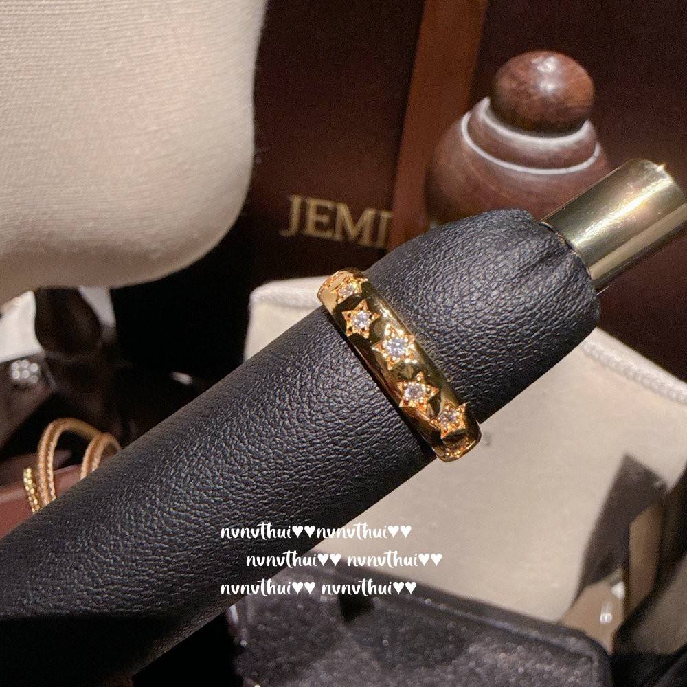 3083zz dorado brillante gypsophila ZIRCON anillo abierto ~ sin caja