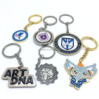 Porte-clés personnalisé en alliage de zinc 3D, style vintage, avec logo de dessin animé, porte-clés en métal pas cher, souvenir promotionnel