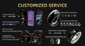 Bague Tasbeeh, Bague <span class=keywords><strong>de</strong></span> Prière Intelligente, Compteur <span class=keywords><strong>de</strong></span> <span class=keywords><strong>Prières</strong></span> Musulman, Bague <span class=keywords><strong>de</strong></span> Prière Islamique, Bague Tasbeeh Numérique, <span class=keywords><strong>5</strong></span> Rappels <span class=keywords><strong>de</strong></span> Prière, Contrôle par Application - Product Image 5