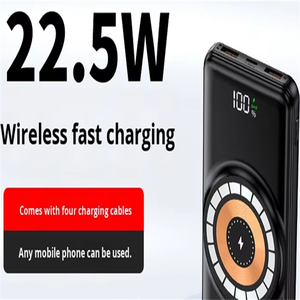 Batería <span class=keywords><strong>Externa</strong></span> 22 de Carga Rápida Inalámbrica Ultra Delgada Magnética para Teléfono, Banco de Energía de Estado Sólido de 20000 mAh - Product Image 5