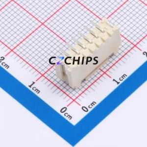 HCZZ0398-6 Wire-to-Board Pin Header SMD,P=2mm Connector ( Pin Structure: 1x6P )( Pitch: 2mm )( Mounting Type: Vertical Mount ) - Product Image 2