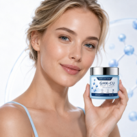 Crème Premium au Panthénol et Peptides de Cuivre Anti-rides Apaisante Soutien de la Barrière Cutanée Peaux Sensibles Douce Crème GHK-Cu