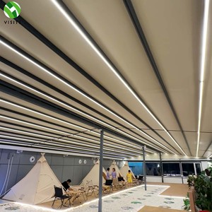 Auvent rétractable horizontal personnalisé <span class=keywords><strong>pour</strong></span> véranda, protection solaire, <span class=keywords><strong>toit</strong></span> <span class=keywords><strong>de</strong></span> véranda - Product Image 2