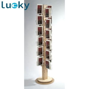 Tùy chỉnh thực hiện 360 độ xoay túi thiệp chúc mừng hiển thị Spinner Rack cho bán buôn - Product Image 3