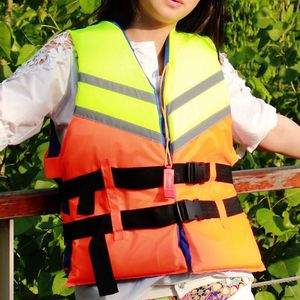 เสื้อชูชีพสีสันสดใสสำหรับผู้ใหญ่ ประเภทที่ 3 แบบหนา ปรับได้ สำหรับการล่องแก่งและกิจกรรมกลางแจ้ง - Product Image 2