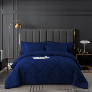 Chăn bông ChamXue, kèm 2 vỏ gối, mềm mại, thoải mái, thân thiện với da, chất liệu sợi nhỏ polyester mềm mại, xốp mịn - Product Image 6