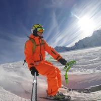 Perche d'extension 1/4 pour trépied, perche à selfie, support de casque, bras d'extension, adaptateur de trépied pour GoPro 13 Insta360 Action Bracket