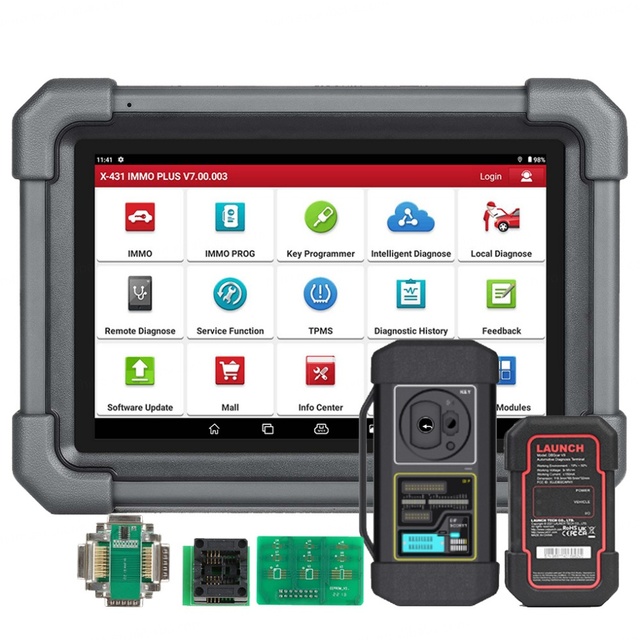 LAUNCH X431 IMMO Plus X-PROG 3 OBD2 Engine Analyzer Immobilizer Car Key ECU Clone Programmer Anti-Theft Diagnostic Tools