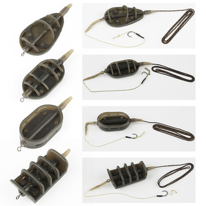 W.P.E Alimentador de Método Personalizable para Pesca de Carpa 40g-80g Aparejo Hair Rig Equipo para Carpa Europea Anzuelo Accesorios de Pesca - Product Image 5