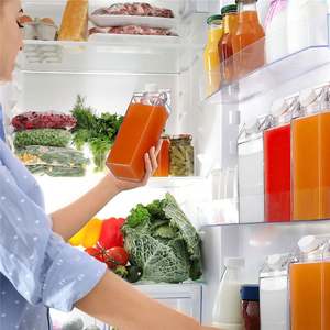 Botellas de Agua de Plástico Cuadradas Transparentes de 500 ml, a Prueba de Fugas, Aptas para Lavavajillas, Unisex, para Fiestas, Estilo Cartón de Leche, en Oferta - Product Image 2