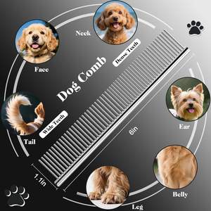 Kit Professionale di Forbici per Toelettatura Cani e Gatti 5-in-1 in Acciaio Inossidabile con Punte di Sicurezza, Forbici Affilate e Durevoli (Dritte/Curve/Sfoltitrici) - Product Image 6