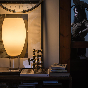 Vente en gros de lampes de table modernes en verre pour bar d'hôtel, chambre à coucher, chevet, décoration d'intérieur vintage, lampes de table design - Product Image 3