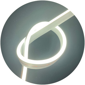 50m rollo tubo cuerda <span class=keywords><strong>Tira</strong></span> Smd2835 120LEDs cúpula DC12V 2,5 cm cortable 4mm 4x11mm PVC silicona Flex Luces <span class=keywords><strong>Led</strong></span> neón para señal de neón - Product Image 6