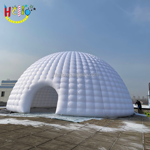 Şişme ticari düğün olay gece kulübü Bar Igloo ışık ile şişme gece kulübü - Product Image 3