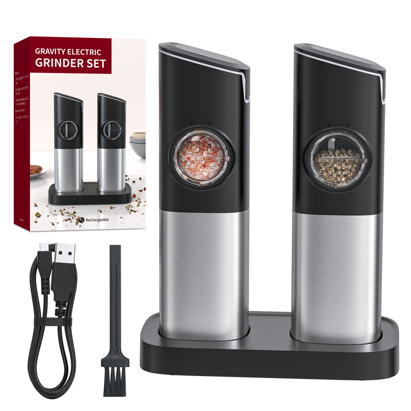 Lot de 2 socles de chargement USB 13C avec capteur de gravité.