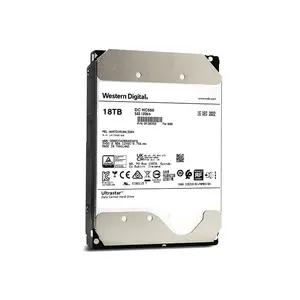 YuFan 18tb HDD For WD WUH721818AL5204 18TB SAS 12Gb/s 7.2K RPM 512M 0F38353 512e SE HDD refurbished server