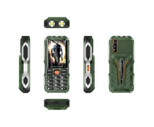 Téléphone portable robuste pour personnes âgées, très vendu, batterie 4000 mAh, écran 2,8 pouces, grandes touches, double SIM 2G, lampe torche LED, téléphone portable durable pour seniors - Product Image 2