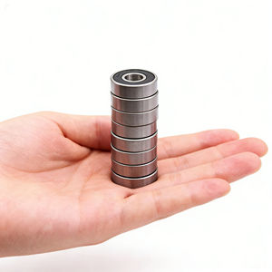 Roulement à billes à gorge profonde haute <span class=keywords><strong>vitesse</strong></span> 608-2RS, double étanchéité en caoutchouc, miniature, 8x22x7mm, pour moteur électrique et skateboard - Product Image 1