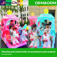 Nuevo Kart Infantil Luminoso de Cuatro Ruedas para Parques, Granjas y Campamentos