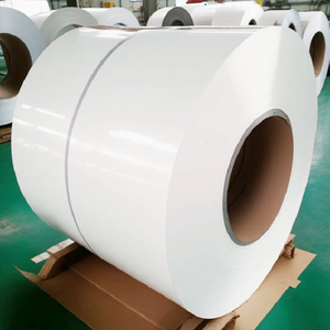 Bobina/Lámina de Acero Galvalume Prepintado RAL9003 Laminado en Frío DX51D+AZ41-AZ60 de Dureza Total para Techos y Paredes, Directo de Fábrica Shandong - Product Image 3
