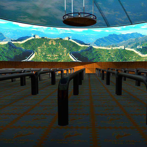 Nouvelle Tendance Intérieur 360 Degrés Panoramique Arc Écran Film <span class=keywords><strong>Circulaire</strong></span> Cinéma - Product Image 5