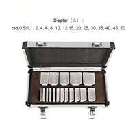 High-Quality Optical Instrument Set with Aluminum Case for Safe Storage and Transport LP-16 Loose Prism Set