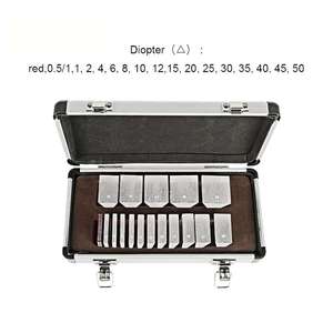 Manche métallique durable et prismes à longue durée de vie pour usage clinique fréquent – Ensemble de prismes lâches LP-16 - Product Image 3