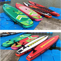 Planche de surf 12 pieds 6 pouces, livraison directe, planche de Wakeboard de sport aquatique, planche de paddle de course Sup