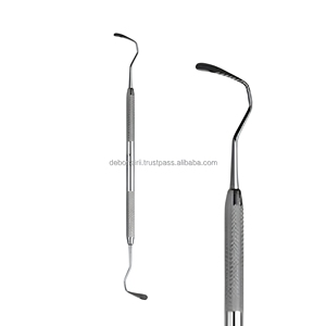 Double Ended Stainless Steel Dental Instruments Set Knurled Handle Scaler Curette Wax Carver Surgical Instruments Manufacturer - Product Image 5