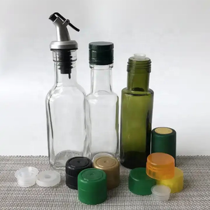 100 ml Mini Vòng nước sốt thủy tinh chai giấm dầu ô liu <span class=keywords><strong>container</strong></span> cưới vòi hoa sen ủng hộ cho Chili dầu vani chiết xuất - Product Image 3