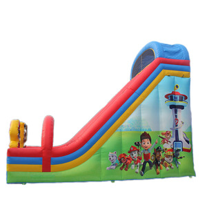 Woof đội của New trong nhà Inflatable Bouncer Combo PVC phim hoạt hình trẻ em nhảy lâu đài với Slide cho Trampoline công viên - Product Image 3