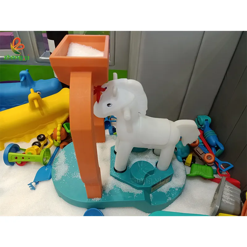 Neuzugang groß Sandschaufel-Spielzeug Laufpferd-Modell Strand-Spielzeug-Satz von zhongyi Vergnügungs-Patent