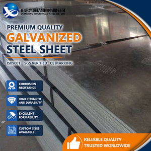 Placa de Acero Galvanizado por Inmersión en Caliente de 0.14 mm, Tipo CS a Z120 G/m², ASTM A653, con Larga Vida Útil - Product Image 1