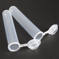 Tube de microcentrifugation conique en PP de 0,5 ml, 1,5 ml, 2 ml, 5 ml, 7 ml, 10 ml avec bouchon à pression, modèle KY-LXG0.5A, personnalisation ODM/OBM/OEM
