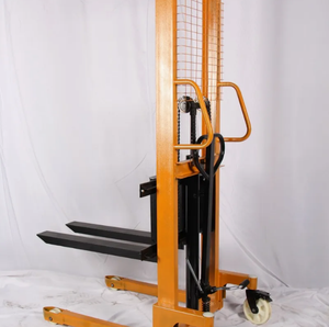 नया मॉडल हाइड्रोलिक समायोज्य फोर्क 2 टन 2 मीटर मैनुअल स्टेकर - Product Image 3