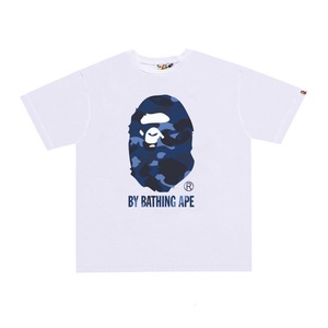 เสื้อยืดแฟชั่นผู้ชายเทรนดี้ Bapees ปี 2025 รุ่น 1:1 คุณภาพสูง พิมพ์ลายตัวอักษร เป็นมิตรต่อสิ่งแวดล้อม ระบายอากาศได้ดี ผลิตจากผ้าฝ้าย 100% - Product Image 3