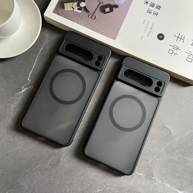 High Quality Magnetic Phone Cover for Google Pixel10 Magnet Matte Acrylic Cases for Google Pixel 10pro 9A Wireless Charging case