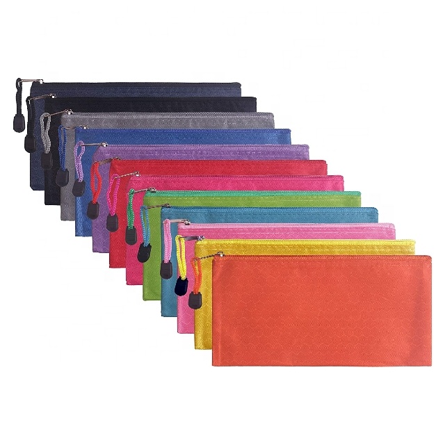 Аксессуары для путешествий и косметики, водонепроницаемая сумка на молнии, тканевая сумка на молнии, чехол для ручки, сумка для хранения для офисных принадлежностей