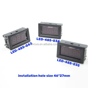 Programmier bare Mini-Größe Anpassbare industrielle Modbus RTU Modbus ASCII-Protokoll-LED 7-Segment-Anzeige