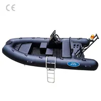 सबसे अच्छा बेच सीई 6 क्षमता उच्च गति रिब 360 390 orca hypalon गहरी-v एल्यूमीनियम कठोर पतवार inflatable रिब बिक्री के लिए नाव