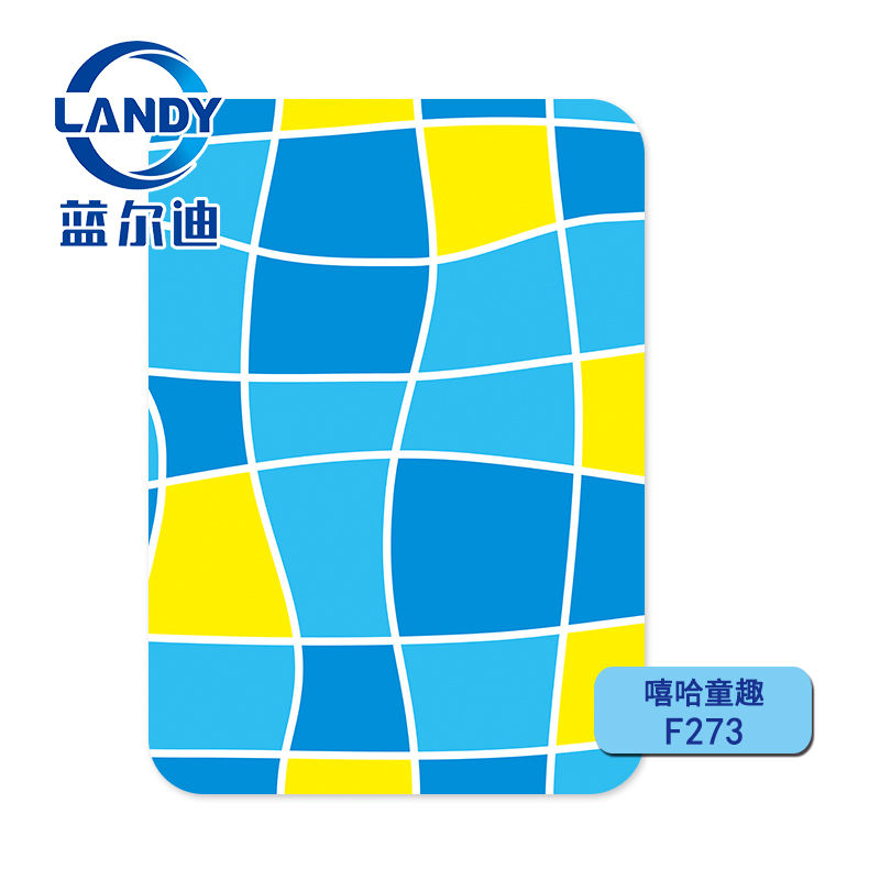 Blue+Yellow F273 Swimming Pool Liner