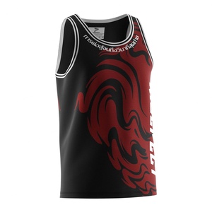 T-shirt de boxe thaïlandaise par sublimation, confortable et le plus vendu, blanc, en gros, pour la gym - Product Image 3