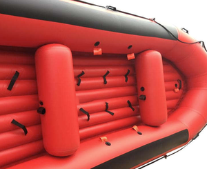 CE China Boat 0.9/1.2mm Pvc Inflatable Rubber Life Raft Rafting SR400 White Water Rafts CE China Boat 0.9/1.2mm Pvc Inflatable R - Product Image 3