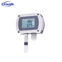 Transmetteur de température Clouds Factory 4-20mA 24VDC Capteur de température et d'humidité
