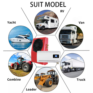 Climatisation 12V/24V pour <span class=keywords><strong>camion</strong></span> électrique, tracteur, cabine, système de climatisation séparé pour conducteur - Product Image 5