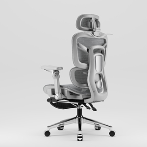เก้าอี้สำนักงานเออร์กอนอมิกส์รุ่นใหม่ รับน้ำหนักได้มาก นั่งสบาย ปรับเอนได้ เหมาะสำหรับผู้บริหารระดับสูง ซีอีโอ หัวหน้า  พร้อมที่พักเท้า - Product Image 2