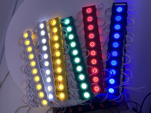 Luz de módulo LED brillante de 12V CC, 2,4 vatios, blanco, rojo, amarillo, azul, verde, rosa, exterior, IP65 para letreros, caja de luz, letreros de tablero - Product Image 3