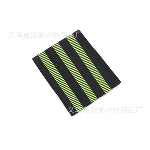 Yueli What Elastic Cycling Leg <b>Wraps</b> <b>Black</b> Green Striped For Hiking Outdoor Use - Product Image 4