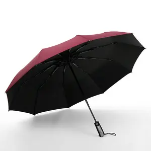 Новинка, трендовые автоматические зонтики 10K, 3, складные дождливые и солнечные зонты для улицы, зонтик