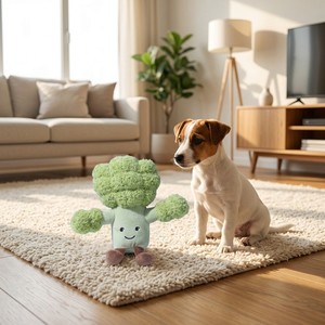 Juguete de Peluche para Perro con Forma de Frutas y Verduras, Suave, Resistente a Mordidas, Duradero, Aguacate, Sandía, Limón, 5 Estilos, Venta al Por Mayor, Personalizado - Product Image 2